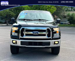 2015 FORD F150 SUPERCREW CAB PICKUP TUXEDO BLACK METALLIC AUTOMATIC - Capital City Auto