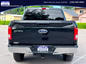 2015 FORD F150 SUPERCREW CAB PICKUP TUXEDO BLACK METALLIC AUTOMATIC - Capital City Auto
