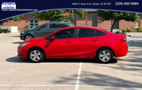 2017 CHEVROLET CRUZE SEDAN RED HOT AUTOMATIC - Capital City Auto