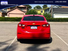 2017 CHEVROLET CRUZE SEDAN RED HOT AUTOMATIC - Capital City Auto