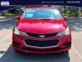 2017 CHEVROLET CRUZE SEDAN RED HOT AUTOMATIC - Capital City Auto