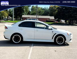 2013 MITSUBISHI LANCER SEDAN WICKED WHITE AUTOMATIC - Capital City Auto