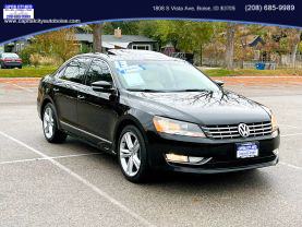 2013 VOLKSWAGEN PASSAT SEDAN BLACK AUTOMATIC - Capital City Auto