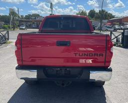 2016 TOYOTA TUNDRA DOUBLE CAB PICKUP RED AUTOMATIC -  V & B Auto Sales