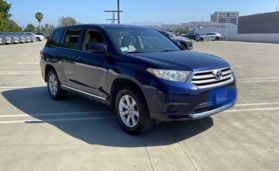 2013 TOYOTA HIGHLANDER SUV V6, 3.5 LITER SE SPORT UTILITY 4D