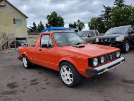 1981 VOLKSWAGEN RABBIT PICKUP REG CAB 1.6L I4 F BASE REG CAB