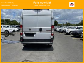 2016 RAM PROMASTER CARGO VAN CARGO SILVER AUTOMATIC - Faris Auto Mall