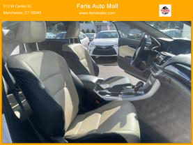 2013 HONDA ACCORD COUPE WHITE AUTOMATIC - Faris Auto Mall