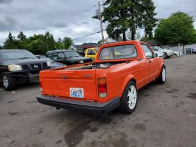 1981 VOLKSWAGEN RABBIT PICKUP REG CAB 1.6L I4 F BASE REG CAB