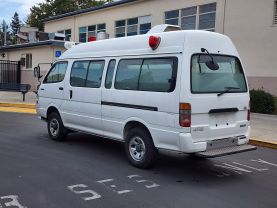 1997 TOYOTA HIACE COMMUTER VAN 1KZ-TE AMBULANCE