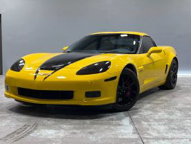 2007 CHEVROLET CORVETTE COUPE YELLOW UNDER MATTE BLACK WRAP MANUAL - Discovery Auto Group