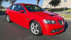2009 PONTIAC G8 SEDAN V8, 6.0 LITER GT SEDAN 4D