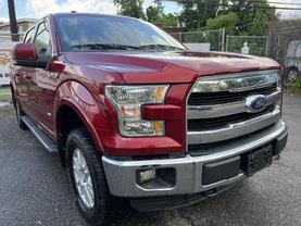 2016 FORD F150 SUPERCREW CAB PICKUP RED AUTOMATIC - Auto Spot