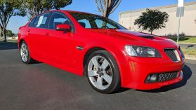 2009 PONTIAC G8 SEDAN V8, 6.0 LITER GT SEDAN 4D