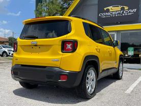 Used 2017 JEEP RENEGADE SUV YELLOW AUTOMATIC - Concept Car Auto Sales in Orlando, FL