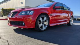 2009 PONTIAC G8 SEDAN V8, 6.0 LITER GT SEDAN 4D
