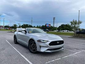 Quality Used 2018 FORD MUSTANG CONVERTIBLE SILVER  AUTOMATIC - Concept Car Auto Sales in Orlando, FL