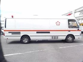 1997 TOYOTA COASTER BUS 1HD-FT AMBULANCE