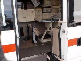 1997 TOYOTA COASTER BUS 1HD-FT AMBULANCE