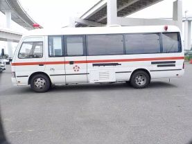 1997 TOYOTA COASTER BUS 1HD-FT AMBULANCE