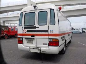 1997 TOYOTA COASTER BUS 1HD-FT AMBULANCE