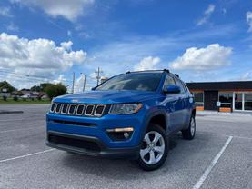 Used 2017 JEEP COMPASS SUV BLUE AUTOMATIC - Concept Car Auto Sales in Orlando, FL