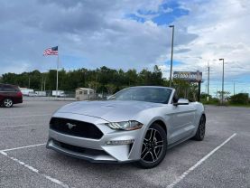 Quality Used 2018 FORD MUSTANG CONVERTIBLE SILVER  AUTOMATIC - Concept Car Auto Sales in Orlando, FL