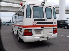 1997 TOYOTA COASTER BUS 1HD-FT AMBULANCE