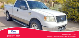 2006 FORD F150 SUPER CAB PICKUP V8, 4.6 LITER STX PICKUP 4D 5 1/2 FT at The one Auto Sales in Phoenix, AZ