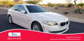 2013 BMW 5 SERIES SEDAN 6-CYL, TURBO, 3.0 LITER 535I SEDAN 4D at The One Autosales Inc in Phoenix , AZ 85022  33.60461470880989, -112.03641575767358
