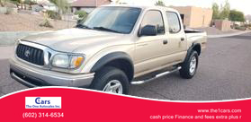 2003 TOYOTA TACOMA DOUBLE CAB PICKUP V6, 3.4 LITER PRERUNNER PICKUP 4D 5 FT at The One Autosales Inc in Phoenix , AZ 85022  33.60461470880989, -112.03641575767358