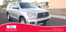 2018 TOYOTA SEQUOIA SUV V8, 5.7 LITER SR5 SPORT UTILITY 4D at The One Autosales Inc in Phoenix , AZ 85022  33.60461470880989, -112.03641575767358