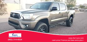 2013 TOYOTA TACOMA DOUBLE CAB PICKUP V6, 4.0 LITER PRERUNNER PICKUP 4D 5 FT at The One Autosales Inc in Phoenix , AZ 85022  33.60461470880989, -112.03641575767358