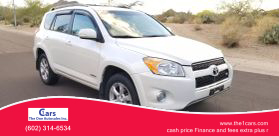 2010 TOYOTA RAV4 SUV V6, 3.5 LITER LIMITED SPORT UTILITY 4D at The One Autosales Inc in Phoenix , AZ 85022  33.60461470880989, -112.03641575767358