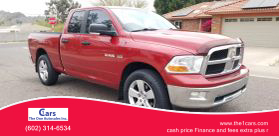 2009 DODGE RAM 1500 QUAD CAB PICKUP V8, HEMI, 5.7 LITER LARAMIE PICKUP 4D 6 1/4 FT at The One Autosales Inc in Phoenix , AZ 85022  33.60461470880989, -112.03641575767358