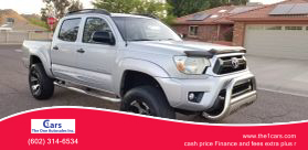 2012 TOYOTA TACOMA DOUBLE CAB PICKUP V6, 4.0 LITER PRERUNNER PICKUP 4D 5 FT at The One Autosales Inc in Phoenix , AZ 85022  33.60461470880989, -112.03641575767358