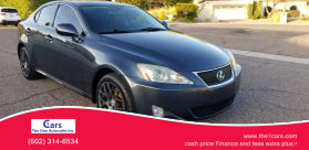 2007 LEXUS IS SEDAN V6, 2.5 LITER IS 250 SEDAN 4D at The One Autosales Inc in Phoenix , AZ 85022  33.60461470880989, -112.03641575767358