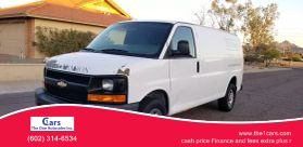 2010 CHEVROLET EXPRESS 2500 CARGO CARGO V8, FLEX FUEL, 4.8 LITER VAN 3D at The One Autosales Inc in Phoenix , AZ 85022  33.60461470880989, -112.03641575767358