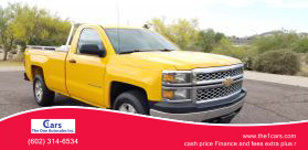 2015 CHEVROLET SILVERADO 1500 REGULAR CAB PICKUP V8, ECOTEC3, 5.3 LITER LT PICKUP 2D 8 FT at The One Autosales Inc in Phoenix , AZ 85022  33.60461470880989, -112.03641575767358