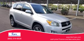 2011 TOYOTA RAV4 SUV 4-CYL, 2.5 LITER SPORT SUV 4D at The One Autosales Inc in Phoenix , AZ 85022  33.60461470880989, -112.03641575767358