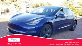 2018 TESLA MODEL 3 SEDAN AC ELECTRIC MOTOR LONG RANGE SEDAN 4D at The One Autosales Inc in Phoenix , AZ 85022  33.60461470880989, -112.03641575767358