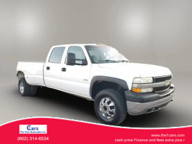 2002 CHEVROLET SILVERADO 3500 CREW CAB PICKUP V8, TURBO DIESEL, 6.6L LONG BED at The One Autosales Inc in Phoenix , AZ 85022  33.60461470880989, -112.03641575767358