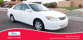 2003 TOYOTA CAMRY SEDAN 4-CYL, 2.4 LITER XLE SEDAN 4D at The One Autosales Inc in Phoenix , AZ 85022  33.60461470880989, -112.03641575767358