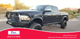 2011 RAM 3500 CREW CAB PICKUP 6-CYL, TURBO DIESEL, 6.7 LITER LARAMIE PICKUP 4D 6 1/3 FT at The One Autosales Inc in Phoenix , AZ 85022  33.60461470880989, -112.03641575767358