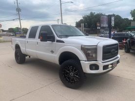 2012 FORD F250 SUPER DUTY CREW CAB PICKUP V8, TURBO DIESEL, 6.7L LARIAT PICKUP 4D 6 3/4 FT - Becker Auto Sales LLC in Emporia, KS