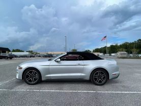 Quality Used 2018 FORD MUSTANG CONVERTIBLE SILVER  AUTOMATIC - Concept Car Auto Sales in Orlando, FL