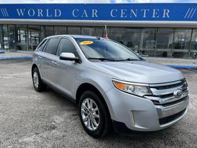 2014 FORD EDGE SUV V6, 3.5 LITER LIMITED SPORT UTILITY 4D at World Car Center & Financing LLC in Kissimmee, FL