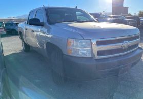 2007 CHEVROLET SILVERADO 1500 CREW CAB PICKUP V8, 4.8 LITER WORK TRUCK PICKUP 4D 5 3/4 FT