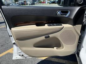 2014 DODGE DURANGO SUV V6, FLEX FUEL, 3.6 LITER CITADEL SPORT UTILITY 4D