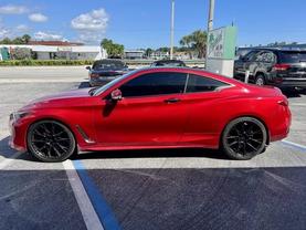 2018 INFINITI Q60 COUPE DYNAMIC SUNSTONE RED AUTOMATIC - Tropical Auto Sales